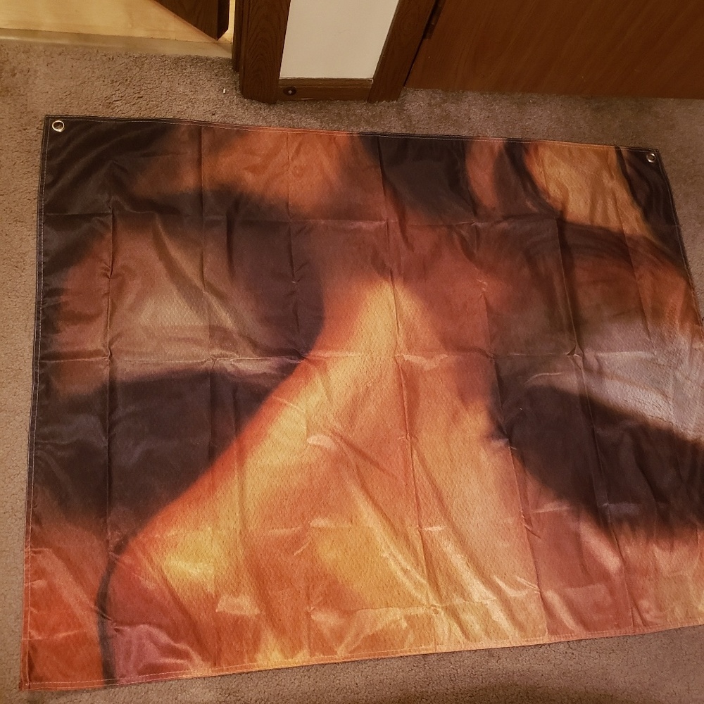 woman art wall tapestry